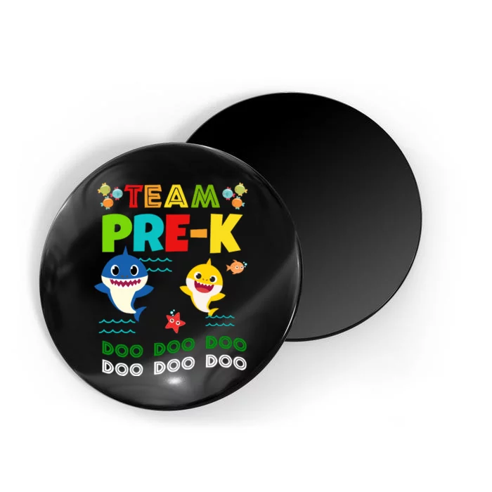 Team Pre-K Shark Doo Doo Doo Magnet