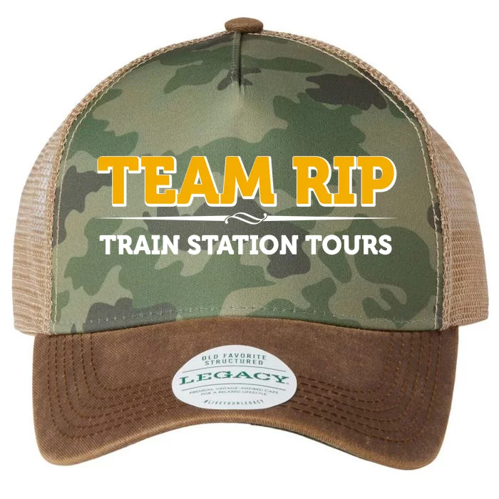 Team Rip Train Station Tours Yellowstone Legacy Tie Dye Trucker Hat