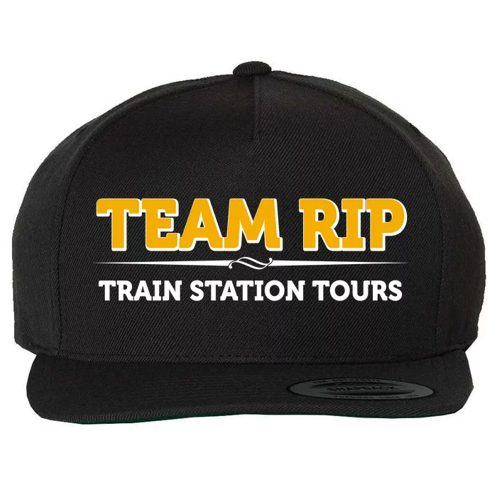 Team Rip Train Station Tours Yellowstone Wool Snapback Cap