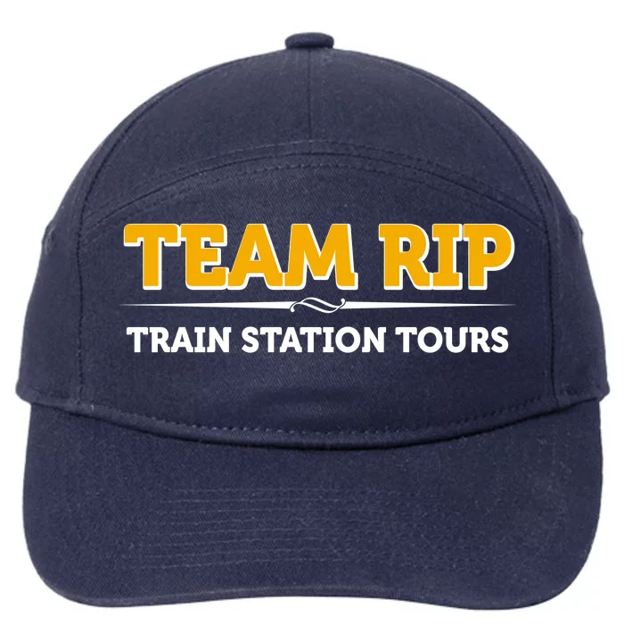 Team Rip Train Station Tours Yellowstone 7-Panel Snapback Hat