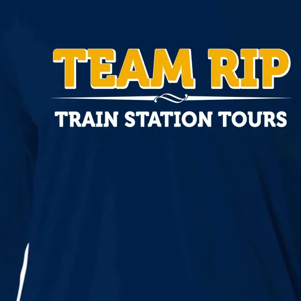 Team Rip Train Station Tours Yellowstone Cooling Performance Long Sleeve Crew