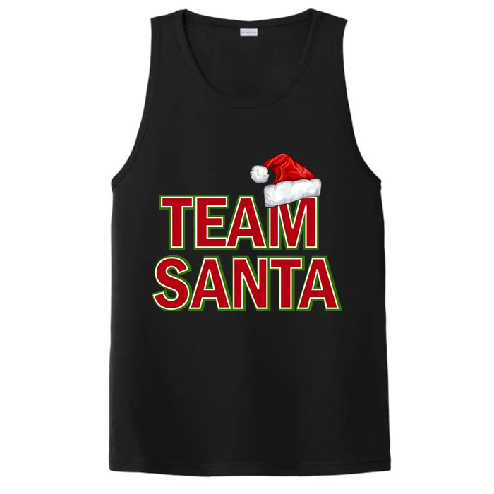 Team Santa Logo Performance Tank