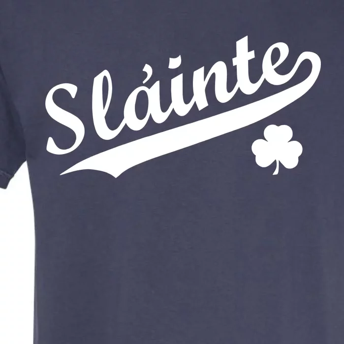 Team Slainte Irish Clover St. Patrick's Day Garment-Dyed Heavyweight T-Shirt