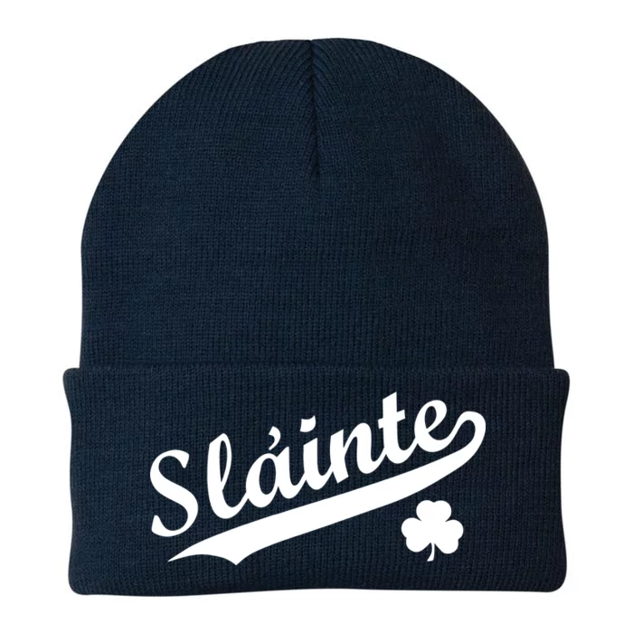 Team Slainte Irish Clover St. Patrick's Day Knit Cap Winter Beanie