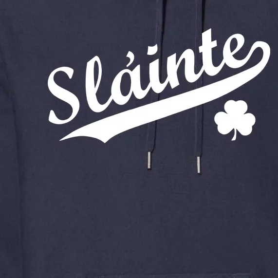 Team Slainte Irish Clover St. Patrick's Day Premium Hoodie