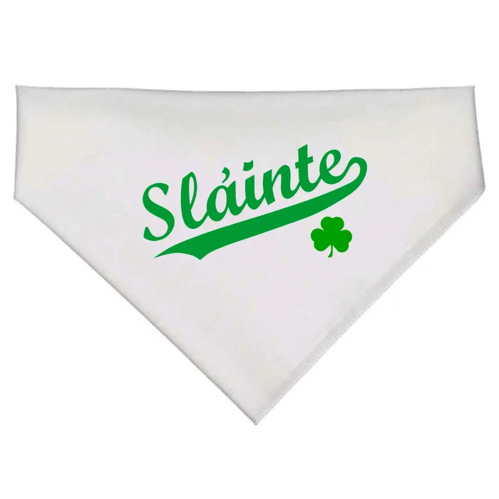 Team Slainte Irish Clover St. Patrick's Day USA-Made Doggie Bandana