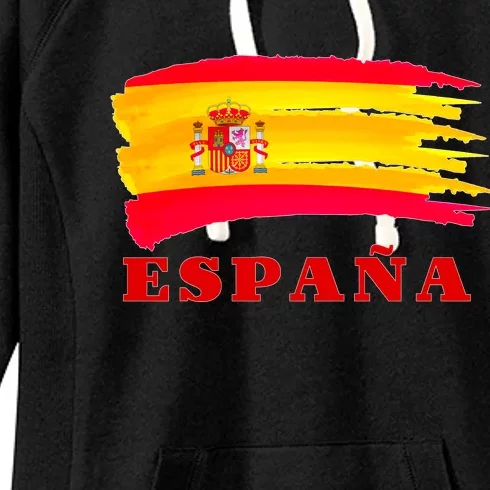 Team Spain Espana Flag Women's Fleece Hoodie