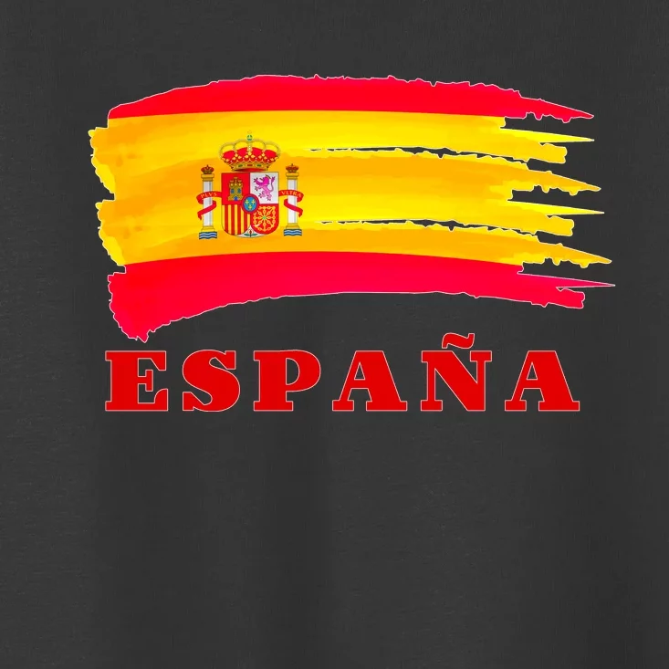 Team Spain Espana Flag Toddler T-Shirt