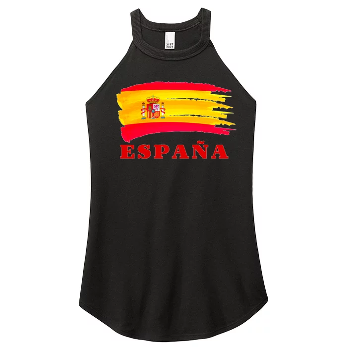 Team Spain Espana Flag Women’s Perfect Tri Rocker Tank