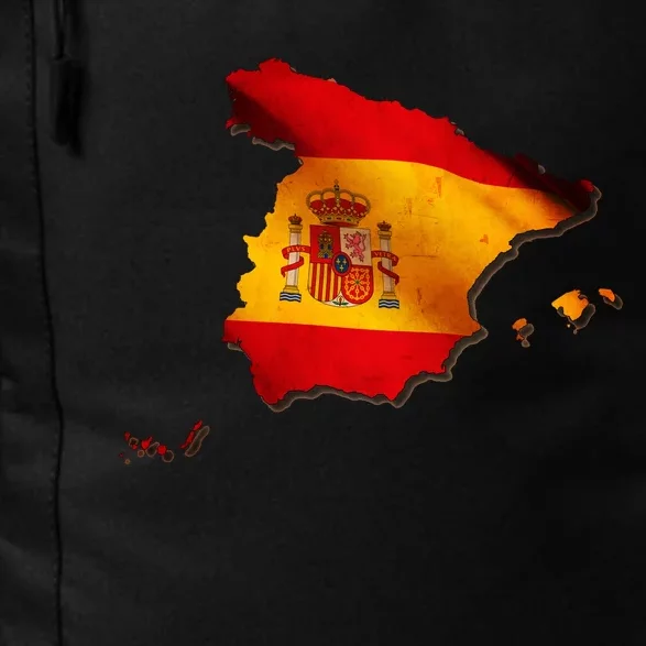 Team Spain Espana Flag Country Map Daily Commute Backpack