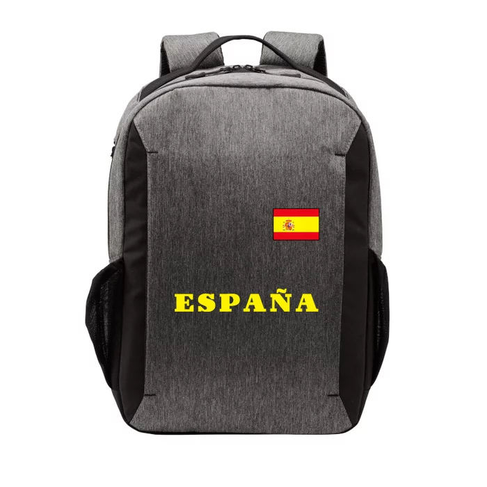 Team Spain Espana Soccer Flag Pride Vector Backpack