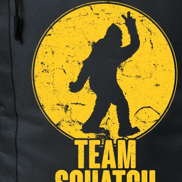 Team Squatch Bigfoot Sasquatch Daily Commute Backpack