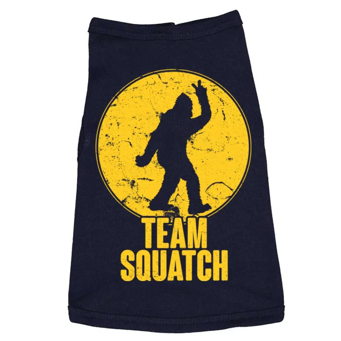 Team Squatch Bigfoot Sasquatch Doggie Tank