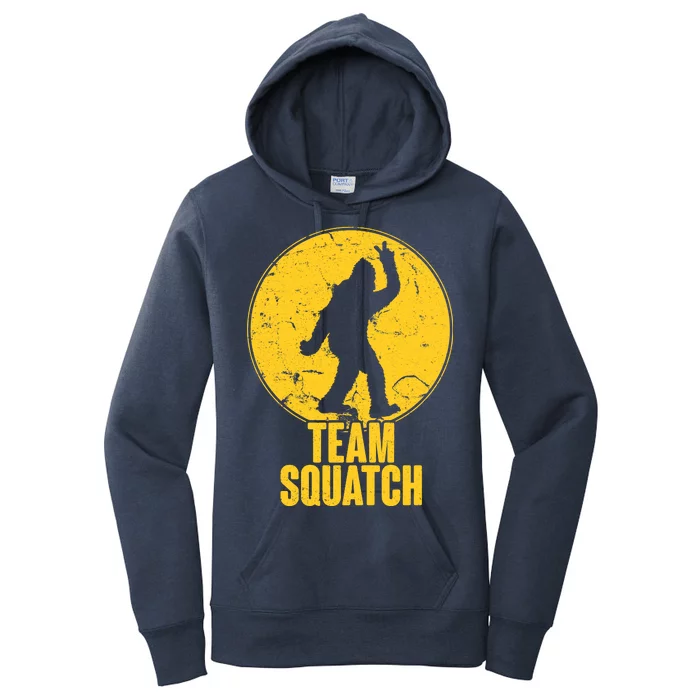 Team Squatch Bigfoot Sasquatch Women's Pullover Hoodie