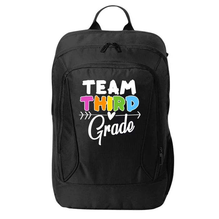 Team Third Grade Arrow Heart City Backpack