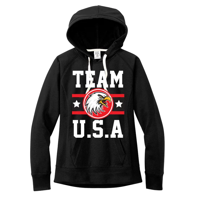 Team U.S.A. Logo Women's Fleece Hoodie