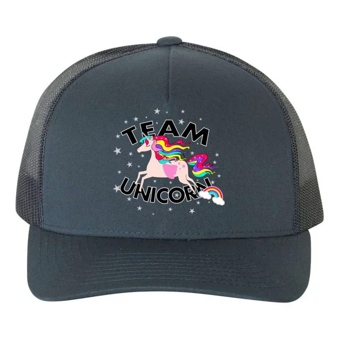 Team Unicorn Yupoong Adult 5-Panel Trucker Hat