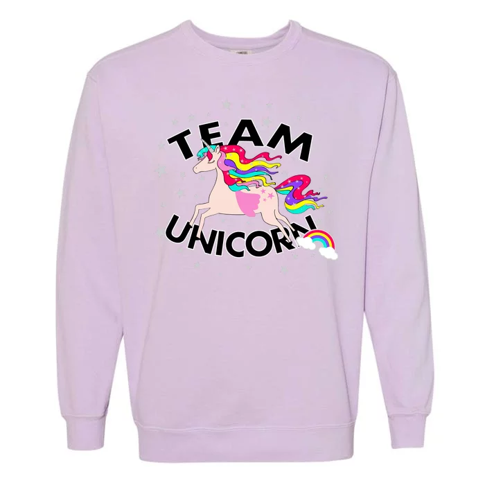 Team Unicorn Garment-Dyed Sweatshirt