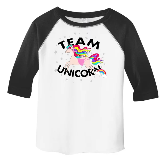 Team Unicorn Toddler Fine Jersey T-Shirt