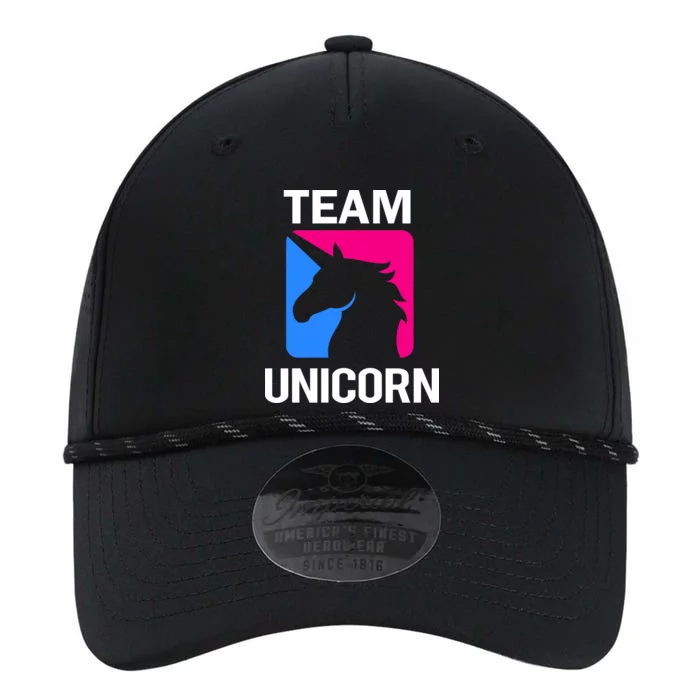 Team Unicorn Logo Performance The Dyno Cap