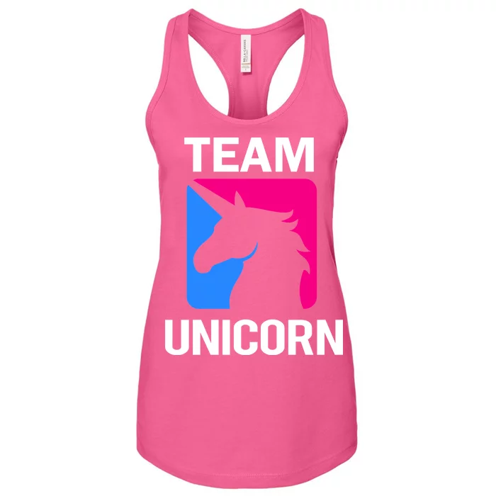 Team Unicorn Logo Women's Racerback Tank