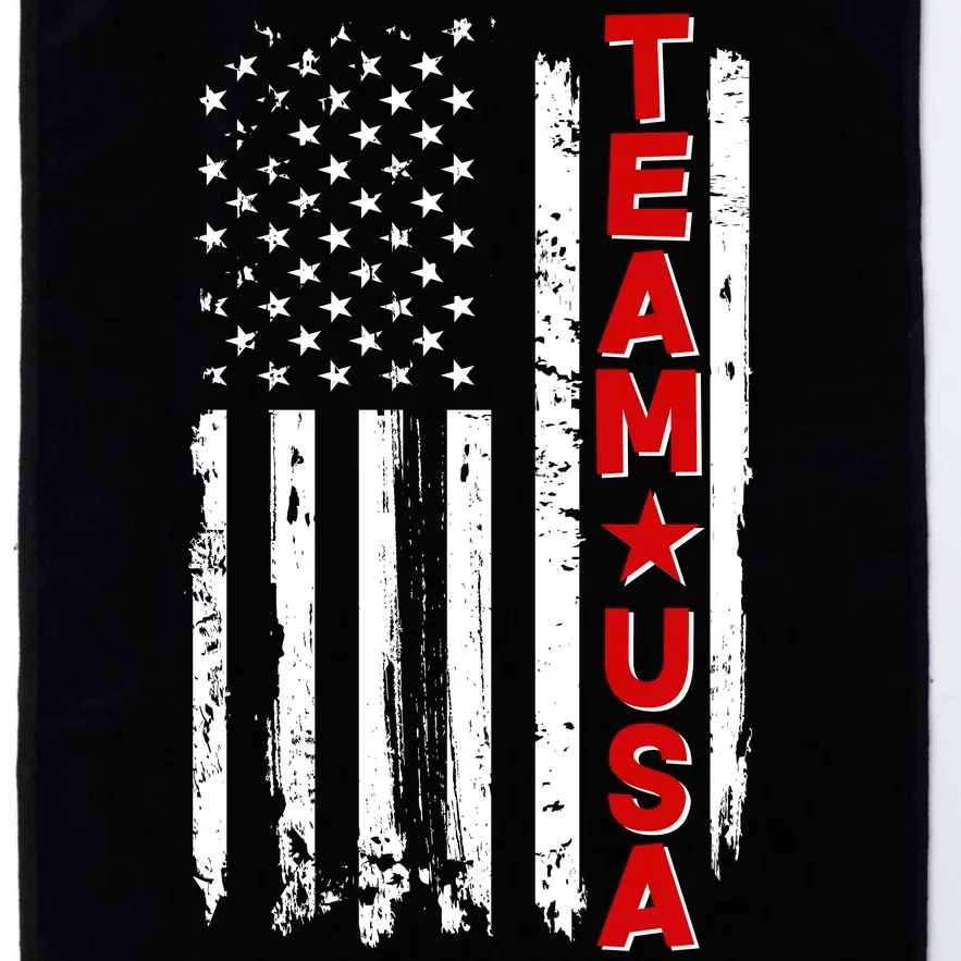 Team USA Distressed American Flag Platinum Collection Golf Towel