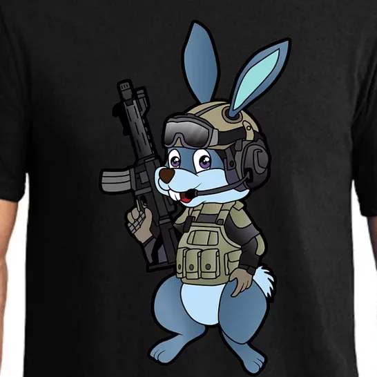 Tactical Easter Bunny Pajama Set