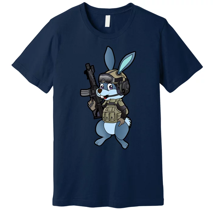 Tactical Easter Bunny Premium T-Shirt