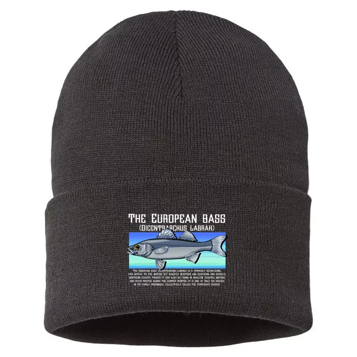 The European Bass Sustainable Knit Beanie