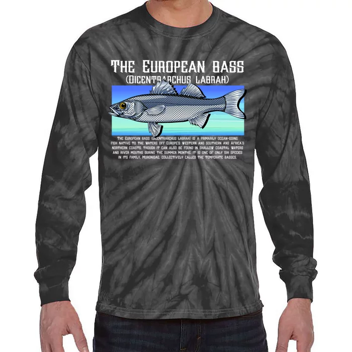 The European Bass Tie-Dye Long Sleeve Shirt