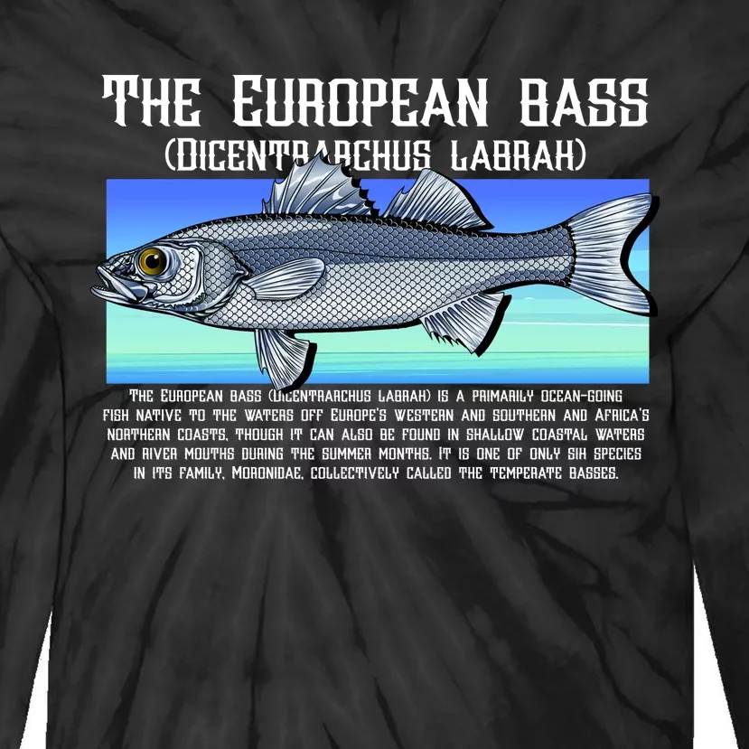 The European Bass Tie-Dye Long Sleeve Shirt