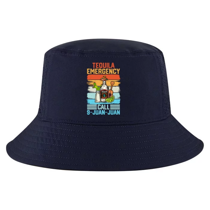 Tequila Emergency Call 9 Juan Juan Cinco De Mayo Ing Gift Cool Comfort Performance Bucket Hat