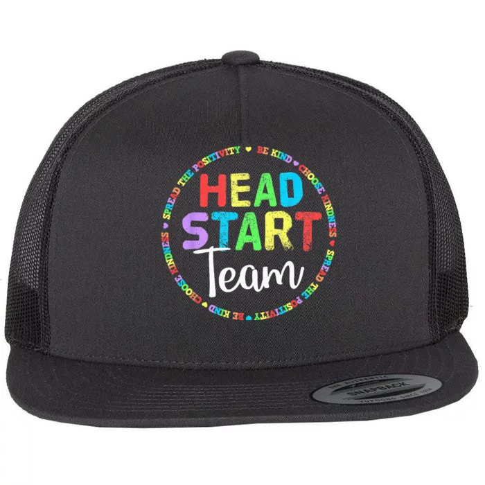 Teacher Early Childhood Education Preschool Head Start Crew Flat Bill Trucker Hat