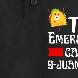 Taco Emergency Call 9 Juan Juan Funny Cinco De Mayo Dry Zone Grid Performance Polo