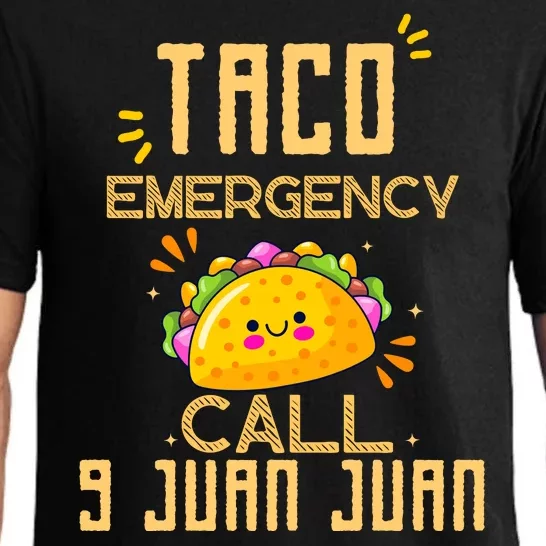 Taco Emergency Call 9 Juan Juan Pajama Set