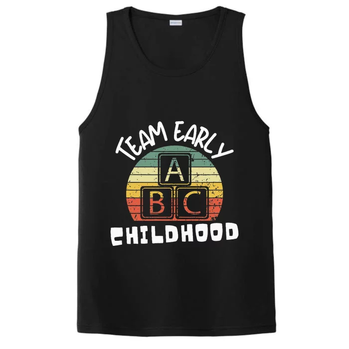 Team Early Childhood Preschool Teacher Performance Tank