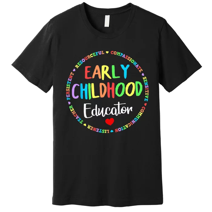 Teacher Early Childhood Education Preschool Head Start Crew Premium T-Shirt