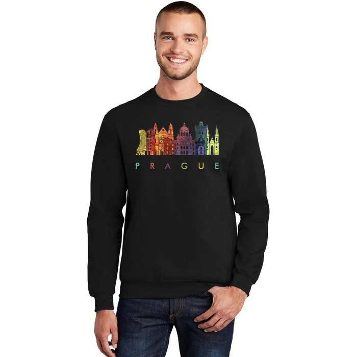 Travel Europe Czech Republic Prague Family Vacation Souvenir Tall Sweatshirt