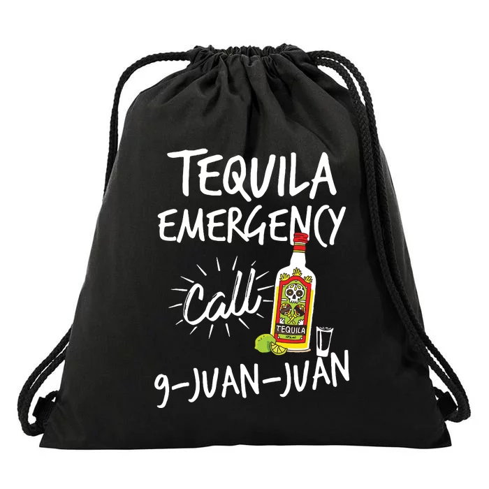 Teqvila Emergency Call 9 Jvan Jvan Drawstring Bag