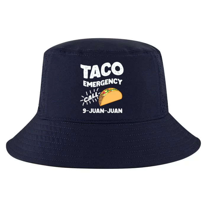 Taco Emergency Call 9 Juan Juan Funny Cinco De Mayo Men Cool Comfort Performance Bucket Hat