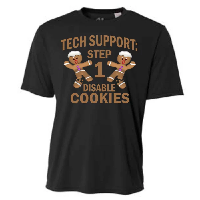 Tech Support Step One Disable Cookies Cooling Performance Crew T-Shirt