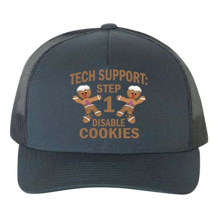 Tech Support Step One Disable Cookies Yupoong Adult 5-Panel Trucker Hat