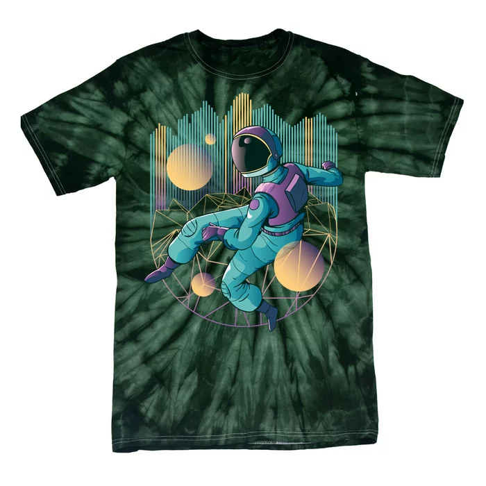 Techno Astronaut Tie-Dye T-Shirt