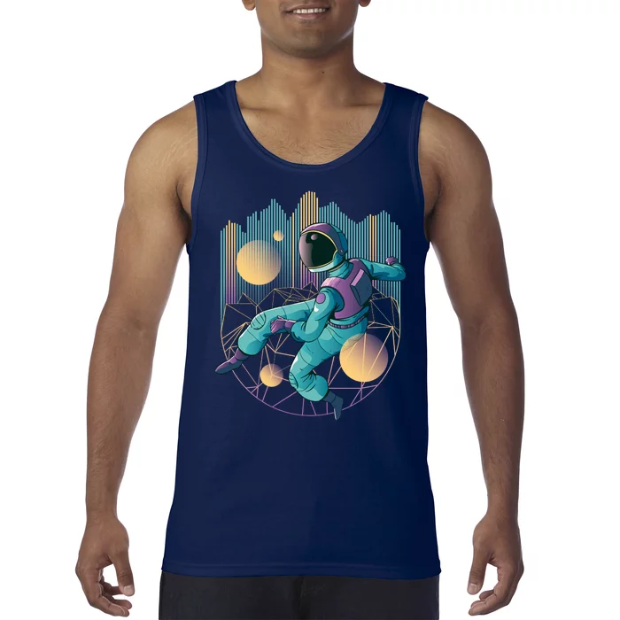 Techno Astronaut Tank Top