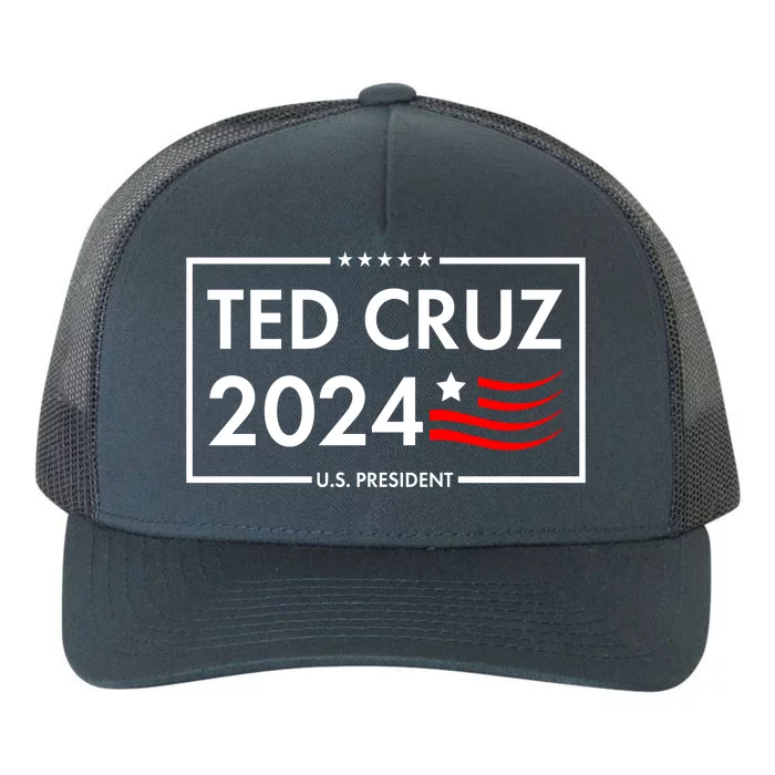 Ted Cruz 2024 For President Logo Yupoong Adult 5-Panel Trucker Hat