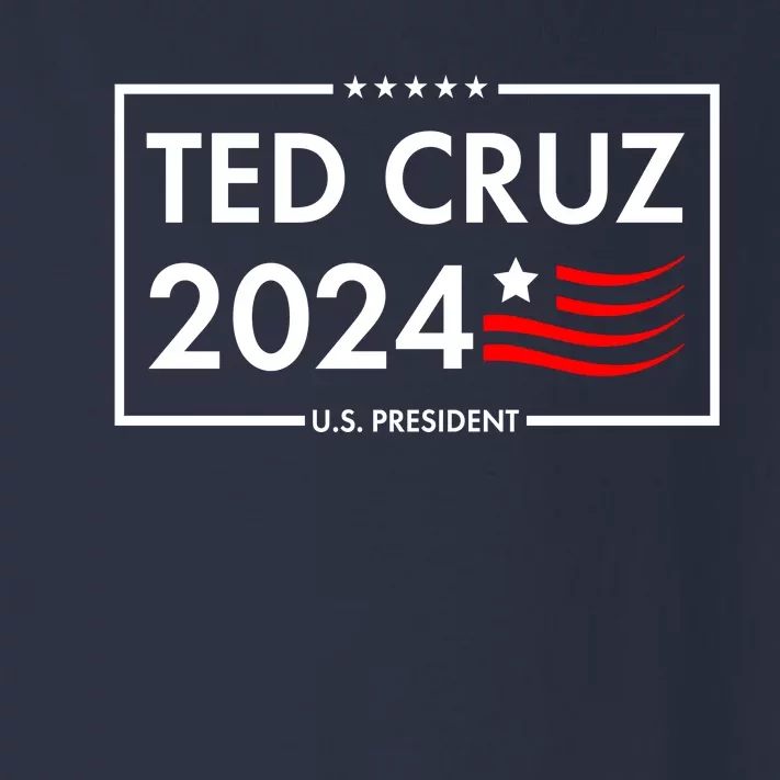 Ted Cruz 2024 For President Logo Toddler Long Sleeve Shirt