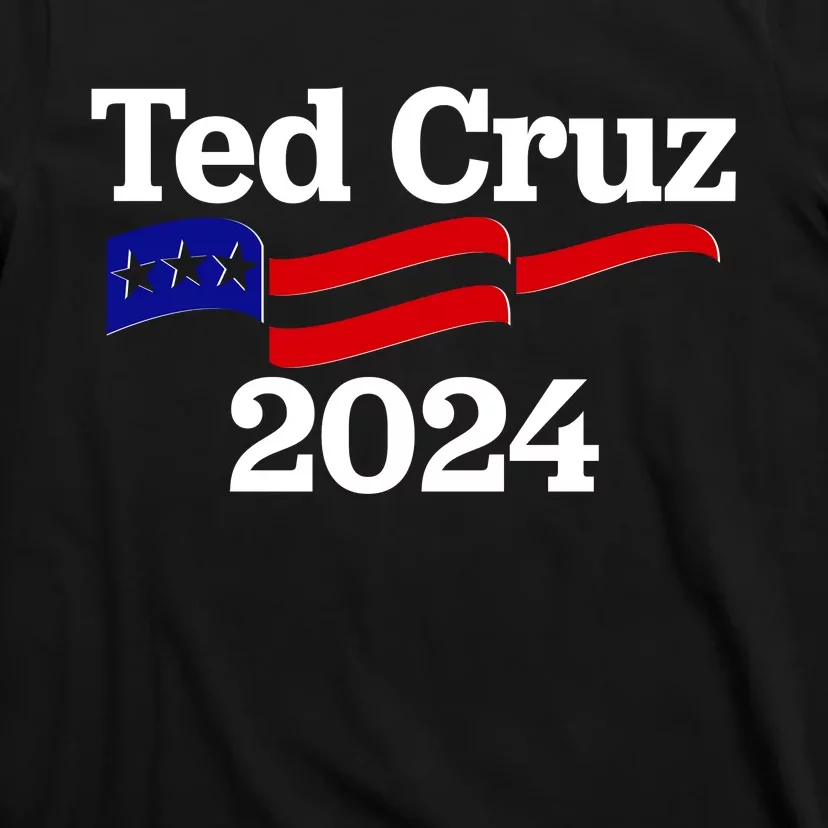 Ted Cruz For President 2024 Election Flag T-Shirt