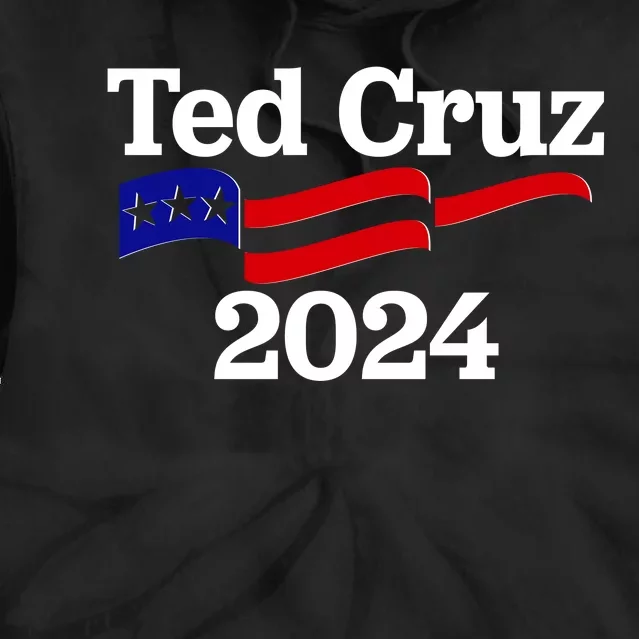 Ted Cruz For President 2024 Election Flag Tie Dye Hoodie