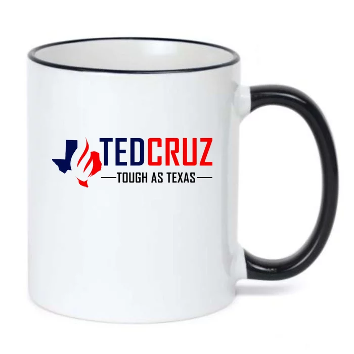 Ted Cruz Tough As Texas Black Color Changing Mug