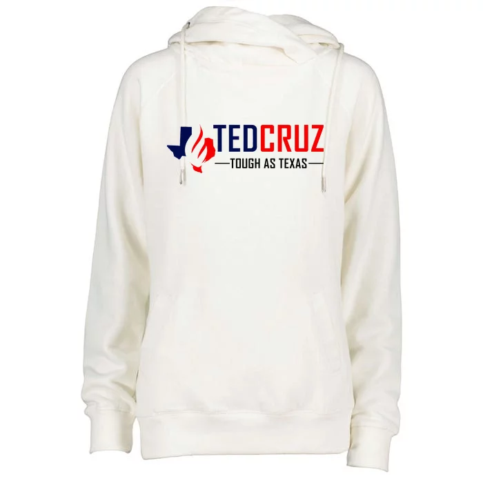 Ted Cruz Tough As Texas Womens Funnel Neck Pullover Hood